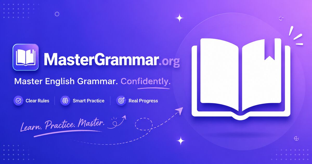 Home | MasterGrammar.org